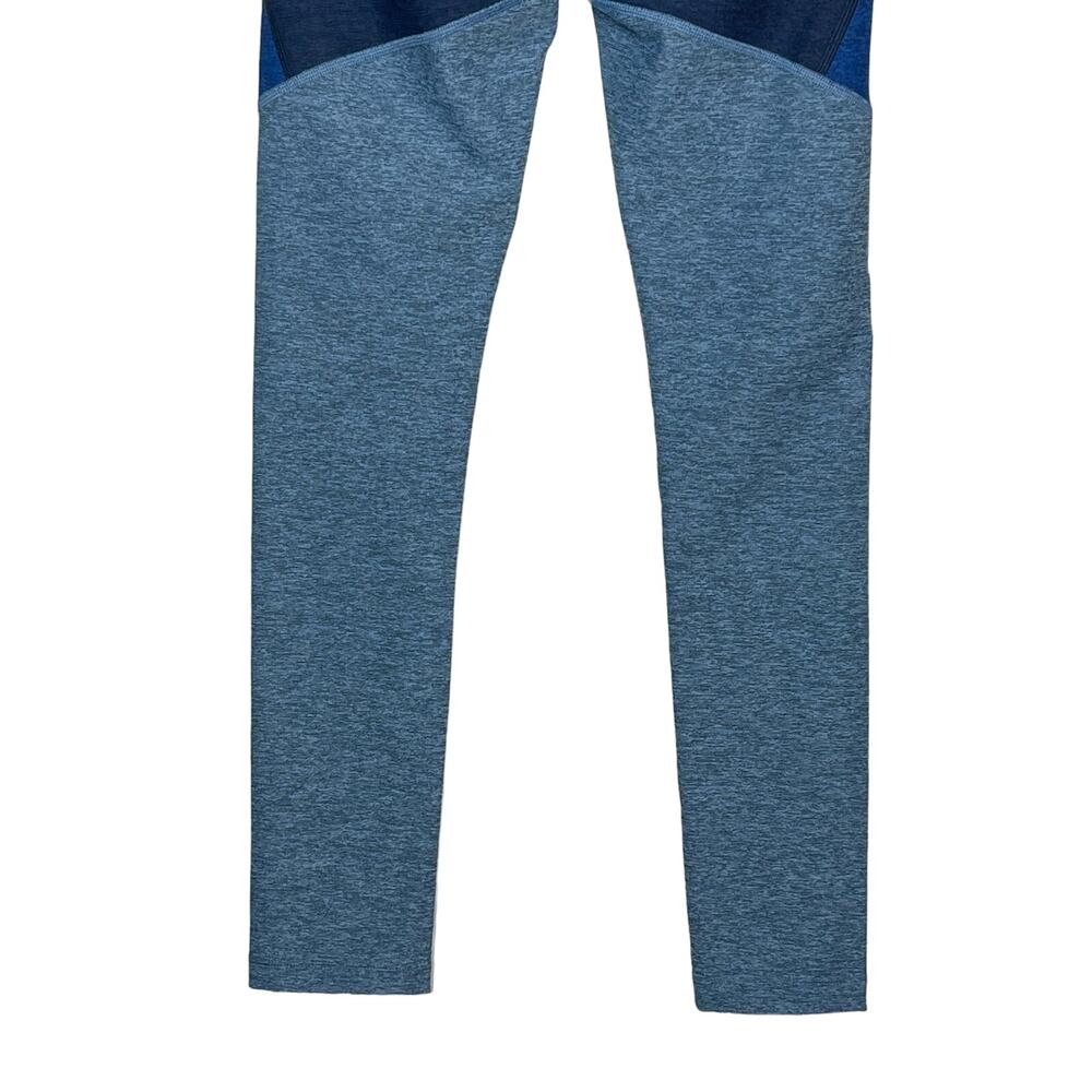 Outdoor Voices 7/8 Leggings Womens Size XS Navy Blue Mist Tri-Color Activewear - Picture 8 of 9